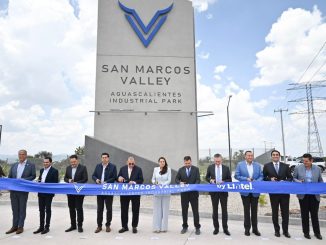 Gobernadora Tere Jiménez, inaugura la primera etapa del Parque Industrial San Marcos Valley