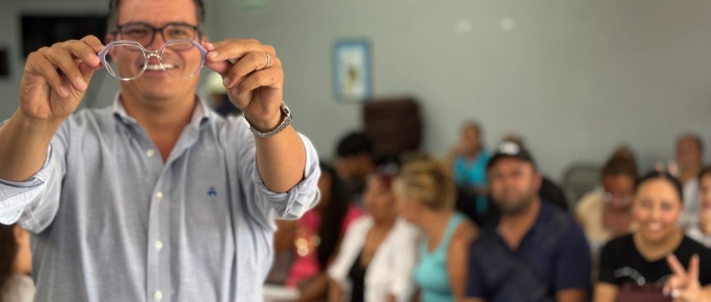 Humberto Montero impulsa diagnósticos gratuitos de la vista para niños y Adultos Mayores
