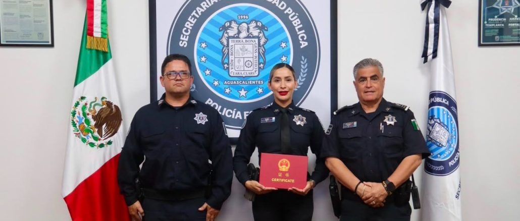 Policías Estatales fortalecen su profesionalización con capacitación internacional en China