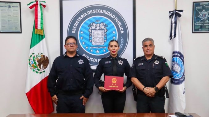 Policías Estatales fortalecen su profesionalización con capacitación internacional en China