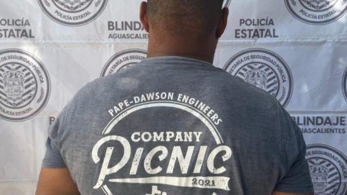 Policías del Mando Coordinado detuvieron a sujeto señalado como presunto responsable de abuso sexual, su captura fue en el Municipio de Asientos