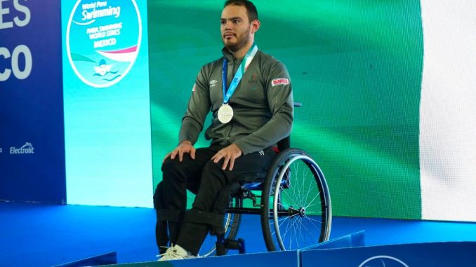 Aguascalentense gana Medalla de Plata en la Serie Mundial de Paranatación 2026