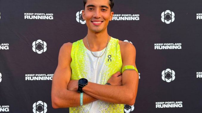 ¡Muchas felicidades, Rayo Márquez! conquista el segundo lugar y rompe su marca personal en Portland