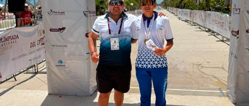 Triatleta y entrenador de Aguascalientes representarán a México en los Juegos Olímpicos Juveniles DAKAR 2026
