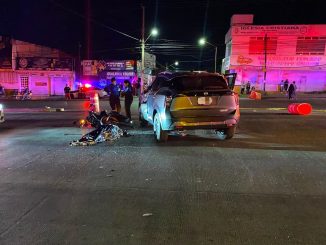 Policías Vial atiende fatal accidente de motociclista en Ojocaliente III