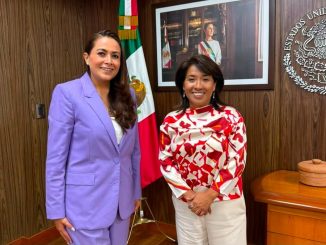 Tere Jiménez se reúne con Columba López, Secretaria de Agricultura y Desarrollo rural, para gestionar Proyectos estratégicos para el campo de Aguascalientes.
