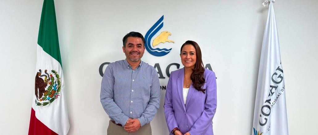 Tere Jiménez se reúne con Efraín Morales López, Director General de la Comisión Nacional del Agua, suman esfuerzos por la recuperación del Río San Pedro