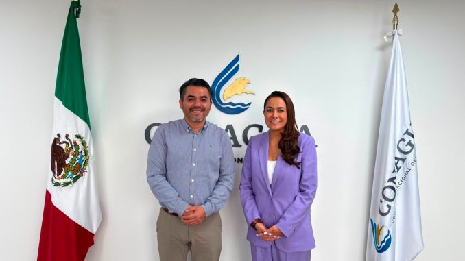 Tere Jiménez se reúne con Efraín Morales López, Director General de la Comisión Nacional del Agua, suman esfuerzos por la recuperación del Río San Pedro