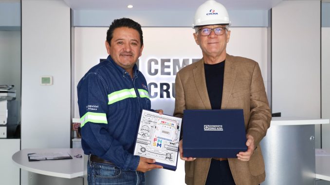 Presidente del PFNSM visita Cementos Cruz Azul Aguascalientes