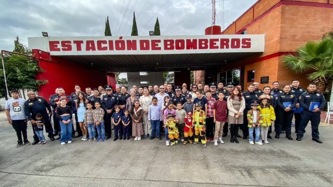 Reconocen la gran labor y compromiso de los Bomberos del Estado