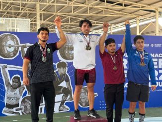 !Oro para Aguascalientes! Jonathan Muñoz es Campeón Nacional de levantamiento de pesas