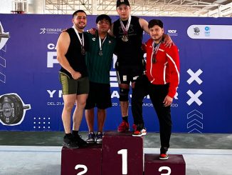 !Oro para Aguascalientes! Juniel Muñoz es Campeón Nacional de Levantamiento de pesas