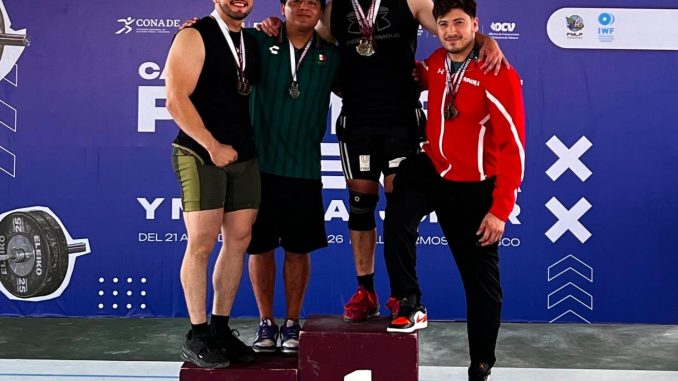 !Oro para Aguascalientes! Juniel Muñoz es Campeón Nacional de Levantamiento de pesas