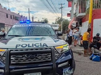 Paramédicos del Grupo Aeromédico Táctico del helicóptero Fuerza Uno brindaron los primeros auxilios a Adulto Mayor tras caída