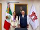 Tere Jiménez se reune con Octavio Romero, director del INFONAVIT; acuerdan impulsar más vivienda social en Aguascalientes
