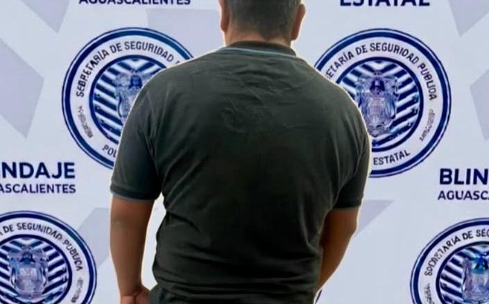 Por su presunta responsabilidad en el delito de violencia familiar, Policías del Mando Coordinado detienen a sujeto en el Municipio Jesús María
