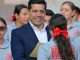 Enaltece Leo Montañez honor y valor de nuevos Bomberos voluntarios; fortalece a Protección Civil con nuevas unidades
