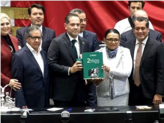 Rosa Icela Rodríguez, entrega al Congreso el Segundo Informe de Gobierno de Sheinbaum