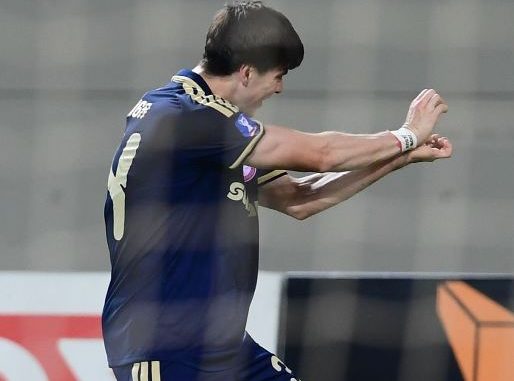 Video: ‘Hormiga’ González anota su primer gol con el Olympiacos 