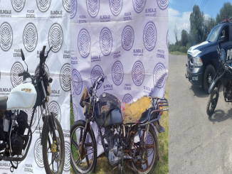 Por alteraciones en los números de serie, Policías del Mando Coordinado aseguran tres motocicletas en hechos distintos en Asientos, Tepezalá y Jesús María
