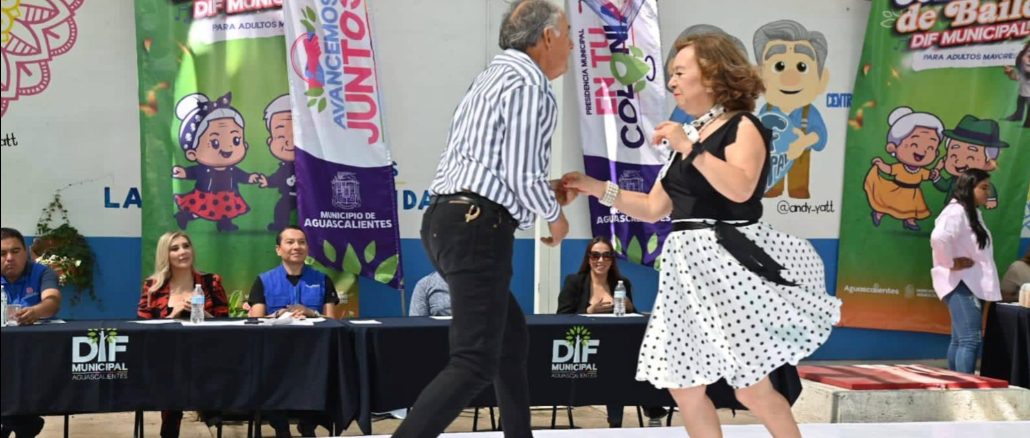 Invita DIF Municipal a participar en el Segundo Concurso de Baile "Danzón, Cumbia y Rock & Roll" para Adultos Mayores