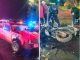 Policía Vial atiende choque entre motocicleta y camioneta en Av. Aguascalientes