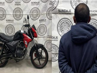 Policías del Mando Coordinado detienen a presunto responsable de robo con violencia de motocicleta en el municipio de Jesús María