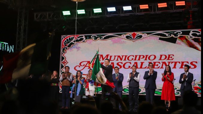 Realiza Municipio de Aguascalientes Ceremonia de Grito de Independencia en la Delegación Morelos