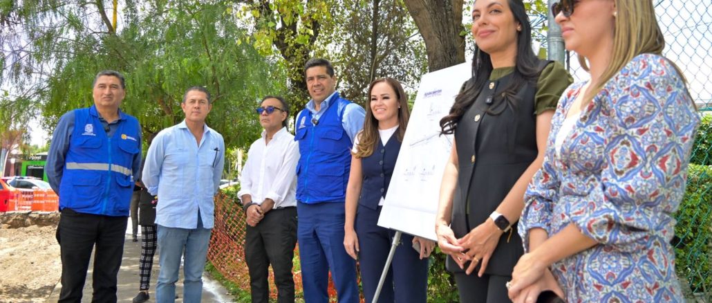 Supervisa Leo Montañez rehabilitación integral de Av. Ayuntamiento
