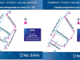 Cambios temporales en Rutas 23, 30 y 34