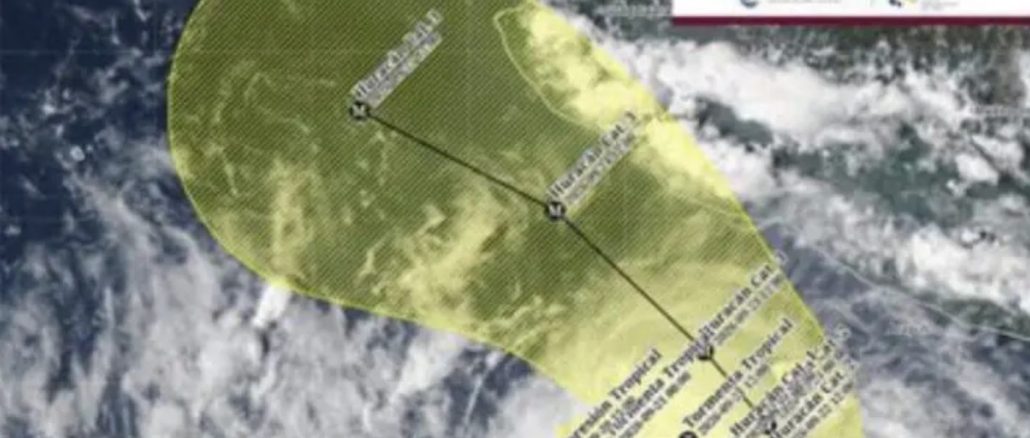 Depresión tropical podría convertirse en huracán categoría 3; ¿qué estados serán afectados?