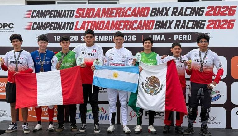 Héctor Iván García conquista Bronce en el Campeonato Sudamericano de BMX