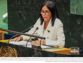 Delcy Rodríguez agradece a Trump su "disposición a retomar el camino" del diálogo