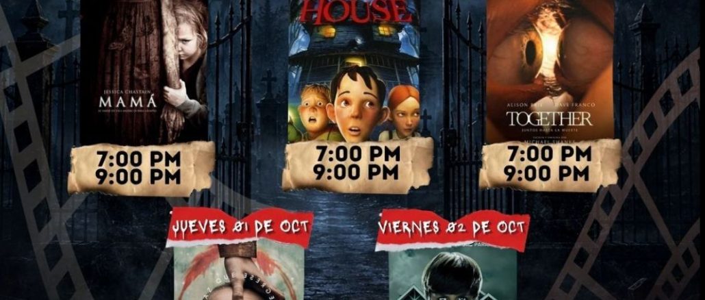Municipio invita a la semana de películas de suspenso en el Panteón de la Cruz