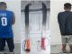 Policías Estatales detienen a dos sujetos que cometieron robo con violencia en el fraccionamiento Potreros del Oeste