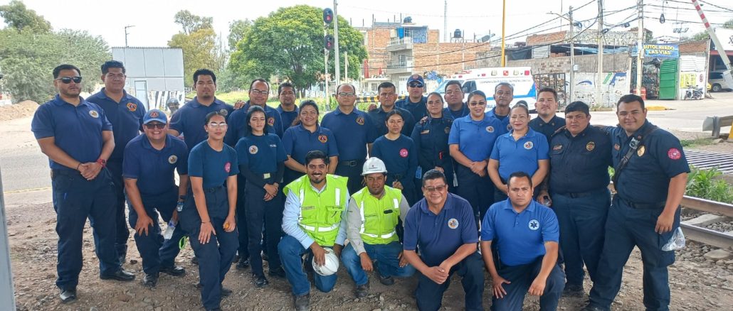 Se suma Protección Civil Municipal a la Campaña "Semana de Seguridad Ferroviaria"