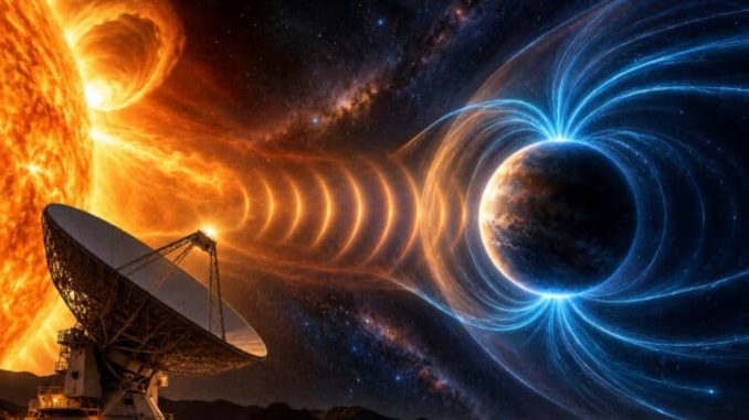 Detectan por primera vez una posible señal de radio procedente de un exoplaneta