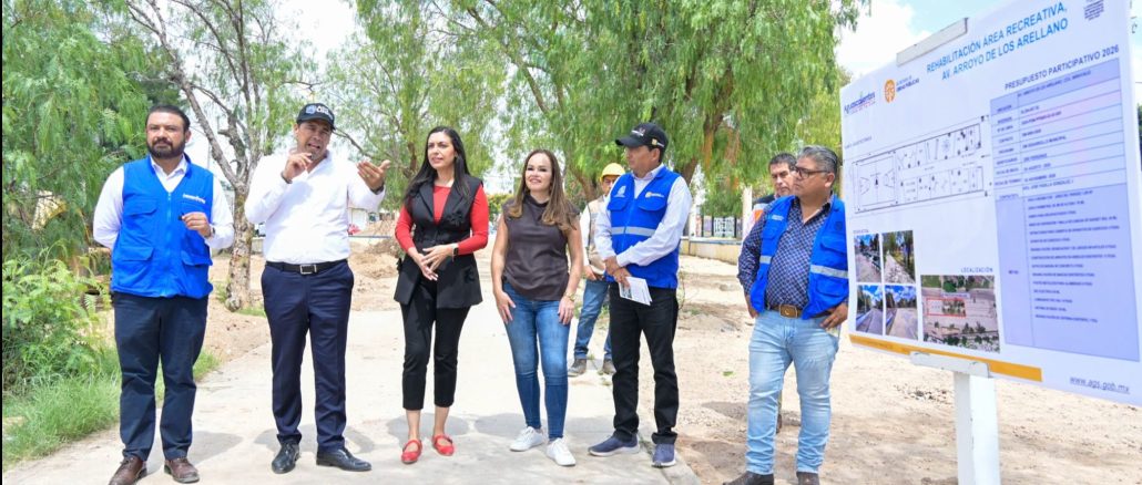 Impulsa Leo Montañez rehabilitación del área recreativa en el Arroyo de los Arellano