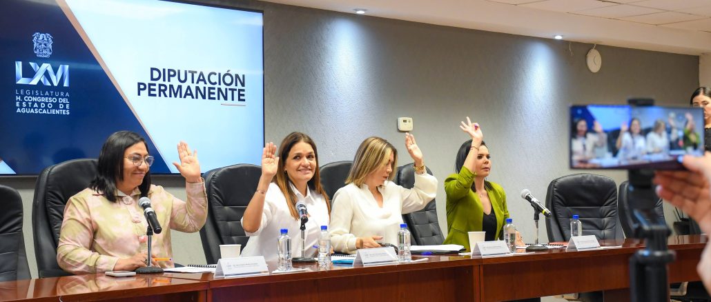 La Diputación Permanente del Congreso de Aguascalientes convocó a la Sesión Solemne de Apertura del Primer Período Ordinario