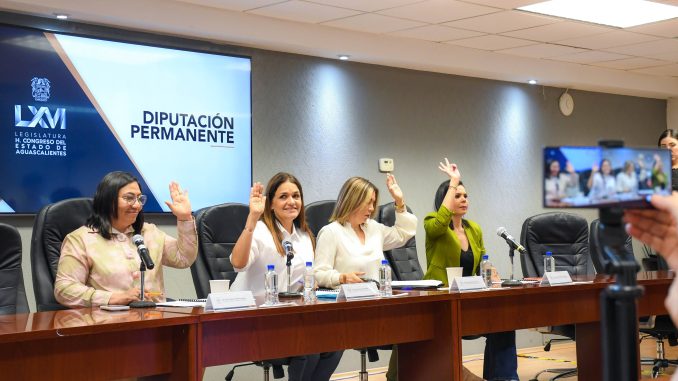 La Diputación Permanente del Congreso de Aguascalientes convocó a la Sesión Solemne de Apertura del Primer Período Ordinario