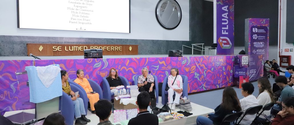 Sabores, memoria y tradición: “Grupo Alegría” de Pabellón de Arteaga presenta recetario en la Feria del Libro de la UAA