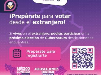 Abren registro de solicitudes para voto en el extranjero en elección de Gubernatura