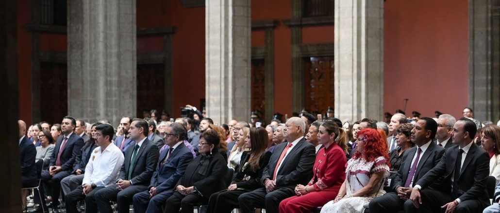 Gobernadora Tere Jiménez asiste al Segundo Informe de la presidenta Claudia Sheinbaum y reafirma coordinación con la Federación