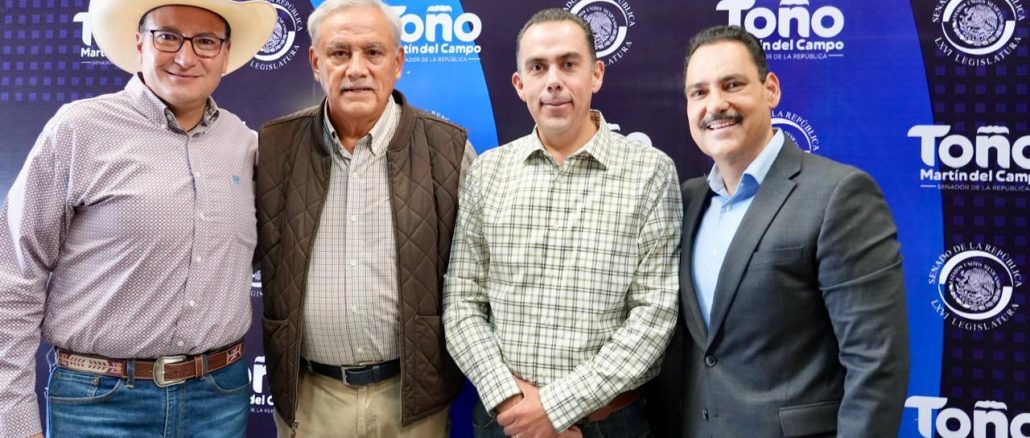 Toño Martín del Campo escucha al campo de Aguascalientes para construir propuestas desde el Senado