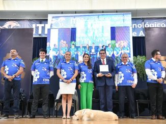 Tere Jiménez destaca su compromiso con la educación durante el 18° Aniversario del Instituto Tecnológico de Pabellón de Arteaga