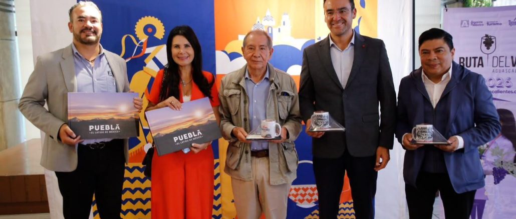 Aguascalientes y Puebla fortalecen su alianza turística. 🤝✈️