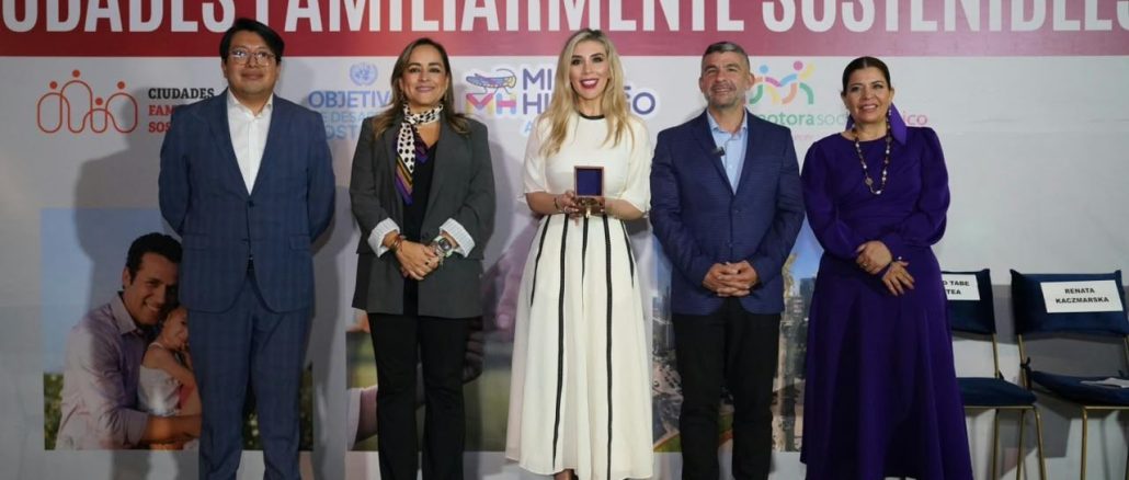 Aguascalientes recibe reconocimiento Nacional por su trabajo a favor de las Familias