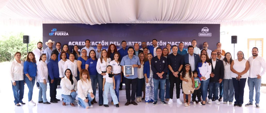 PAN formaliza su acreditación ante el Instituto Estatal Electoral para el Proceso Electoral local 2026-2027
