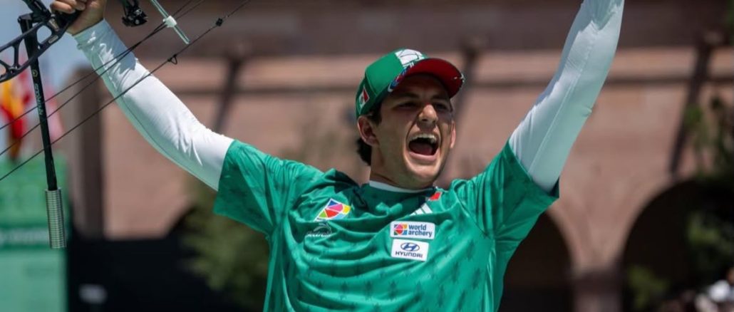 Rodrigo González conquista Bronce en la Final de la Copa del Mundo de Tiro con Arco
