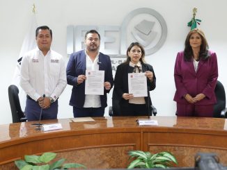 Morena Aguascalientes formaliza ante el IEE su participación en el proceso electoral 2026-2027